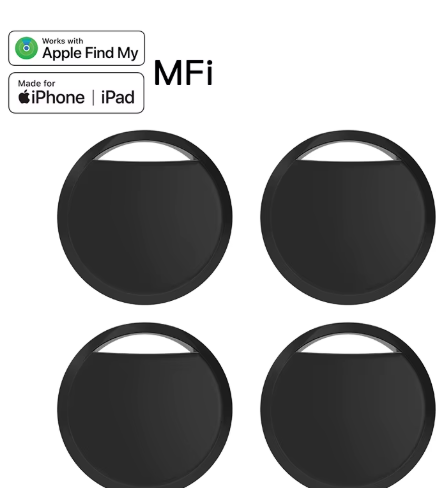 Traceur Bluetooth Anti-Perte - Compatible Apple Find My