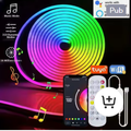 Ruban LED RGB Intelligent - App + Télécommande, Mode Musique