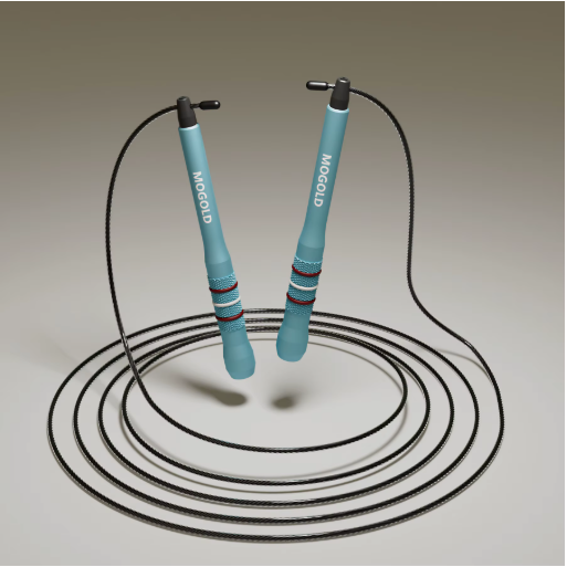 Corde à Sauter Vitesse Câble Acier Réglable Fitness