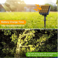 Guirlande Solaire Extérieure 50 LED Fil de Cuivre Étanche