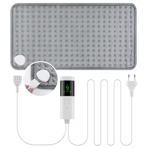 Coussin Chauffant Nuque et Épaules Électrique 9 Niveaux