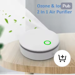 Purificateur d'Air USB 2-en-1 - Filtre HEPA