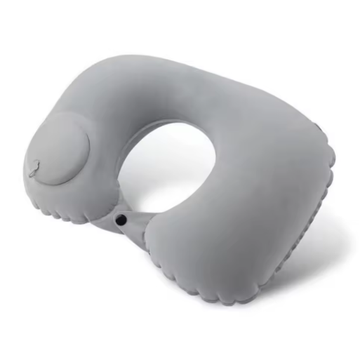 Oreiller de Voyage Gonflable Cervical Compact Avion Voiture