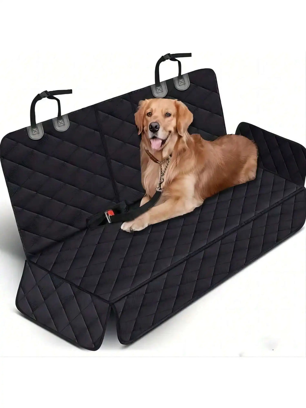 Housse de siège auto pour chien - Protection imperméable, accoudoir central, transport véhicule