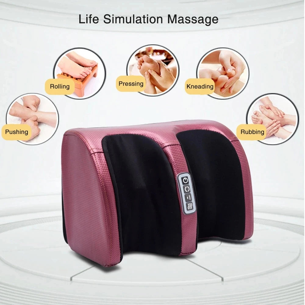 Masseur de pieds électrique Shiatsu chauffant - Relaxation profonde