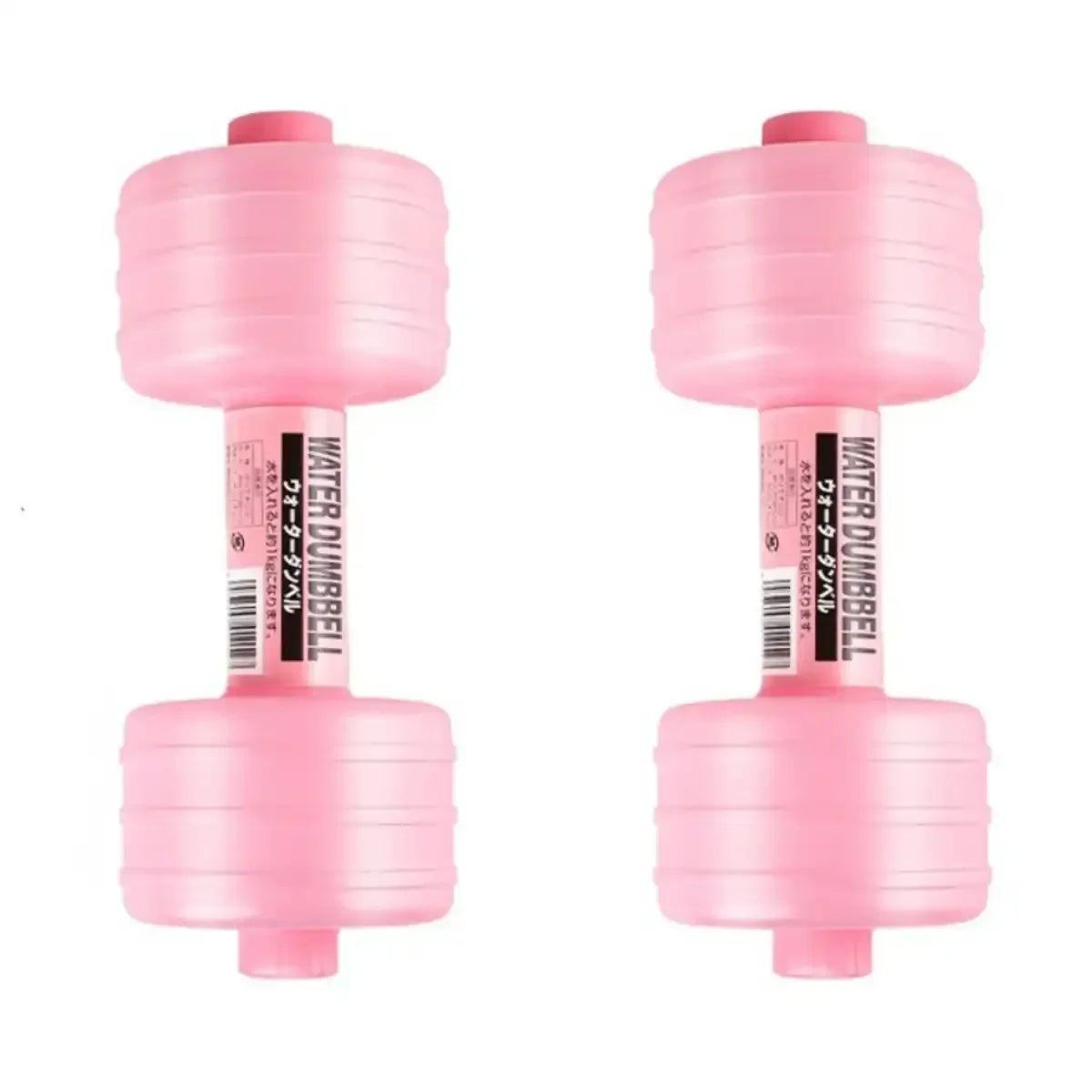 Haltères d'eau réglables 2x1L - Pliables, idéal voyage et fitness à domicile