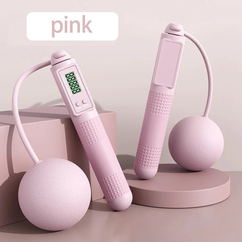 Corde à sauter avec compteur électronique - Fitness et cardio réglable