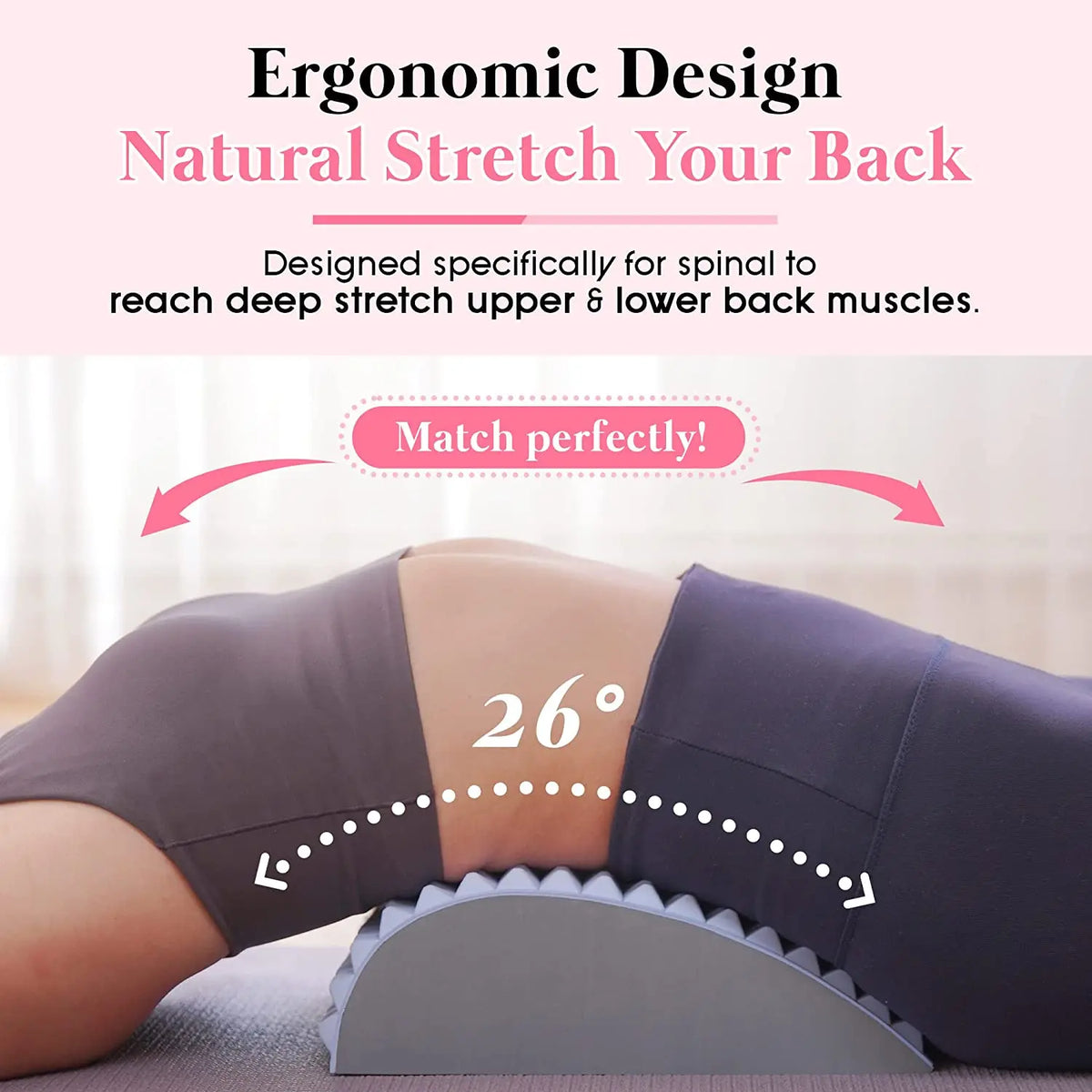 Coussin lombaire ergonomique - Support dos et posture