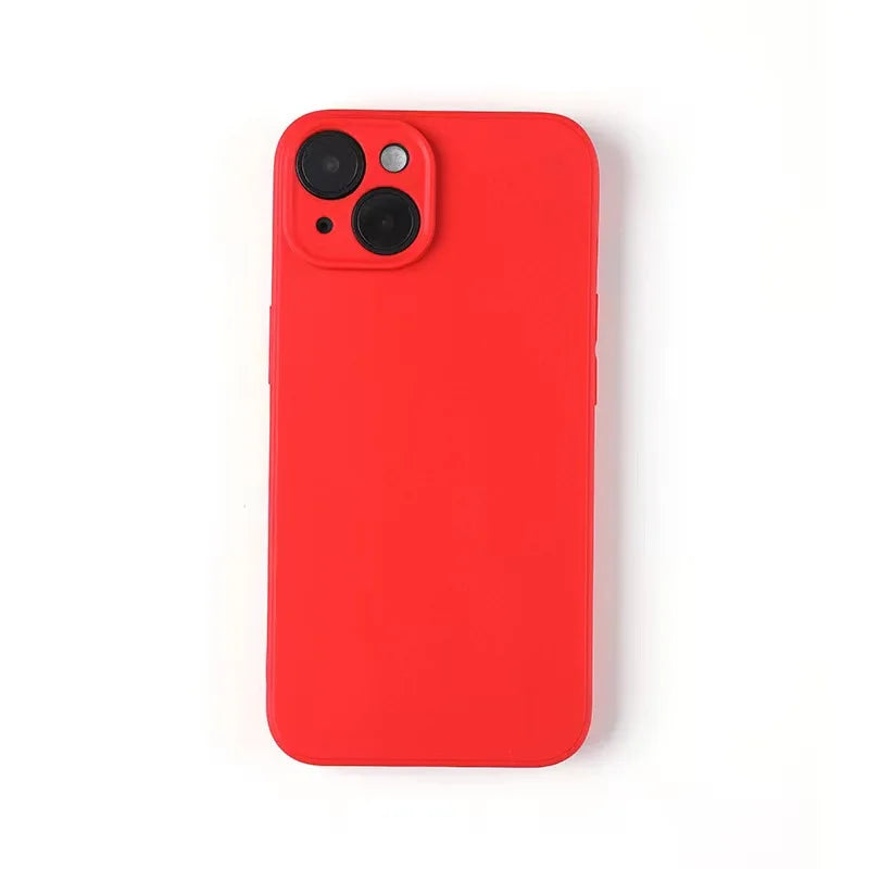 Coque silicone liquide - coloris pastel, toucher doux