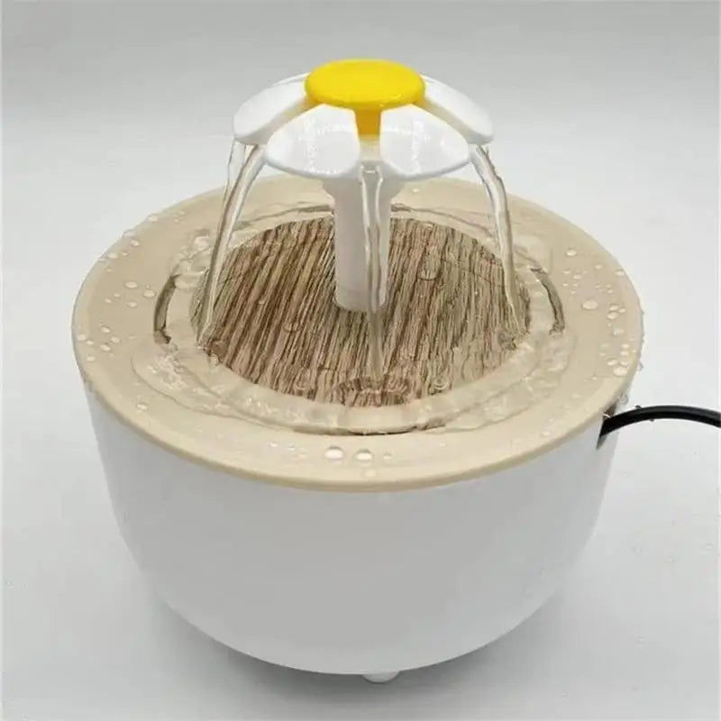 Fontaine à eau pour chat - Distributeur automatique avec filtre, USB, silencieux