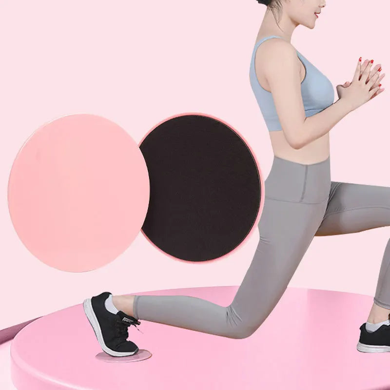 Disques de glisse fitness (core sliders) - Accessoires renforcement musculaire abdos et corps entier