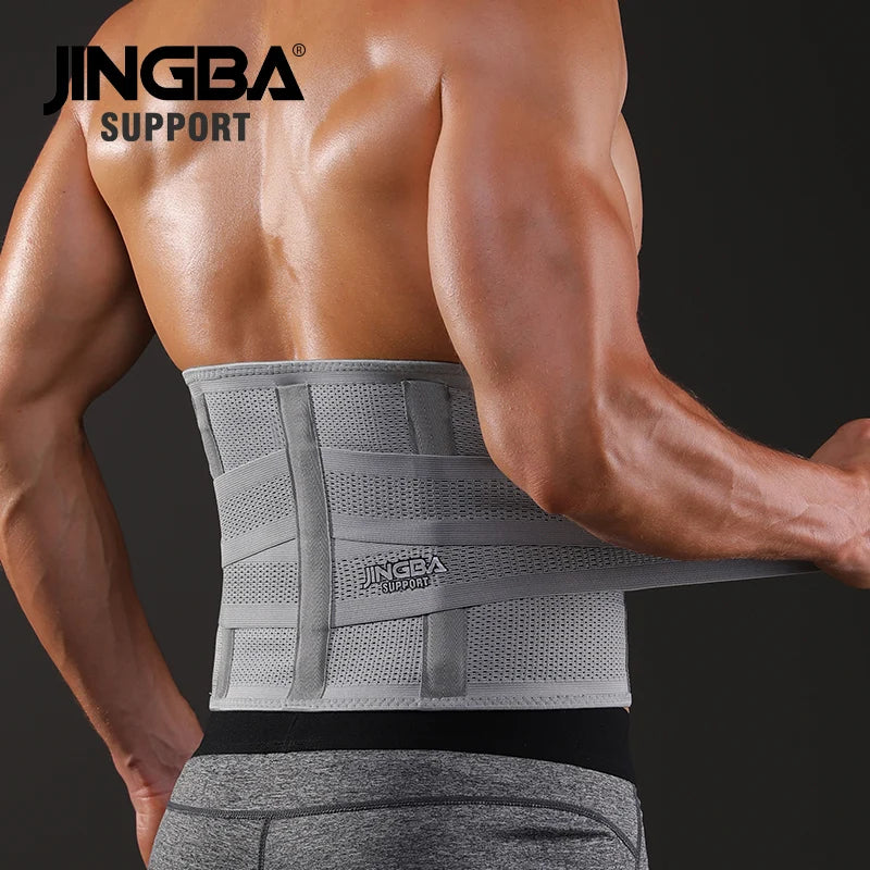 Ceinture lombaire de musculation fitness - Sangle de soutien dos et sudation, tonifiant abdominal