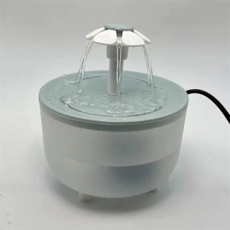 Fontaine à eau pour chat - Distributeur automatique avec filtre, USB, silencieux
