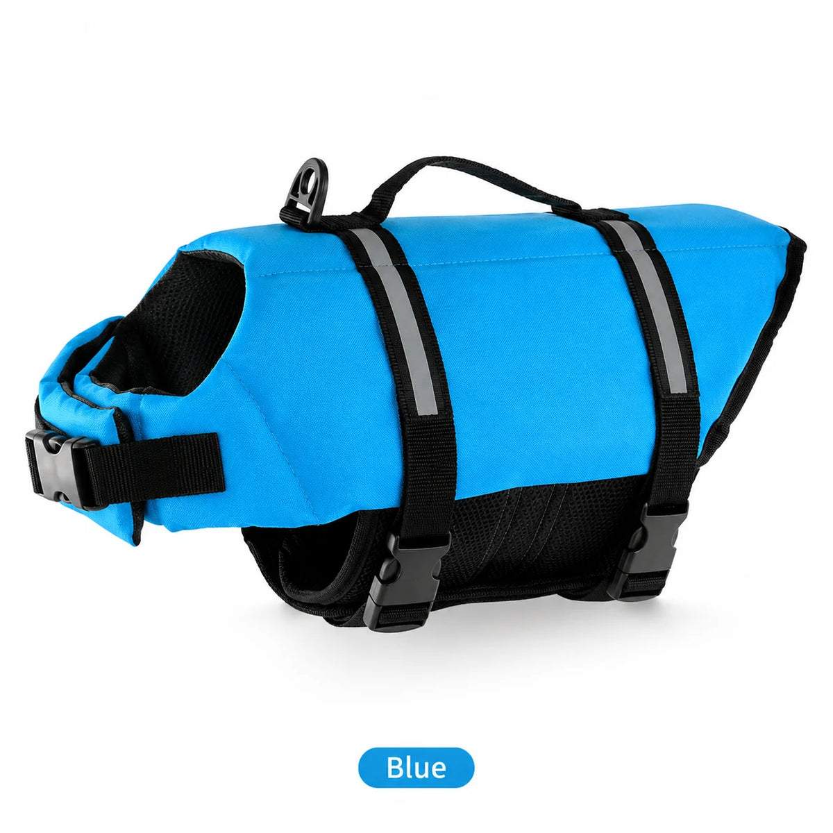Gilet de sauvetage réfléchissant pour chien - Veste de natation flottaison renforcée avec poignée de secours