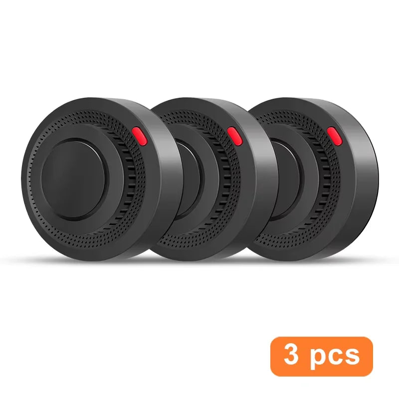 Détecteur de fumée intelligent WiFi - Protection incendie, alarme 85dB, application Smart Life