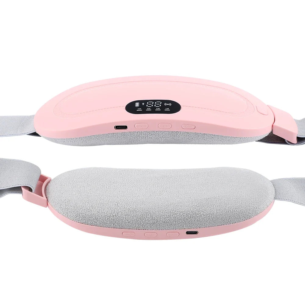 Ceinture chauffante vibrante - Soulagement douleurs menstruelles, abdominales et lombaires