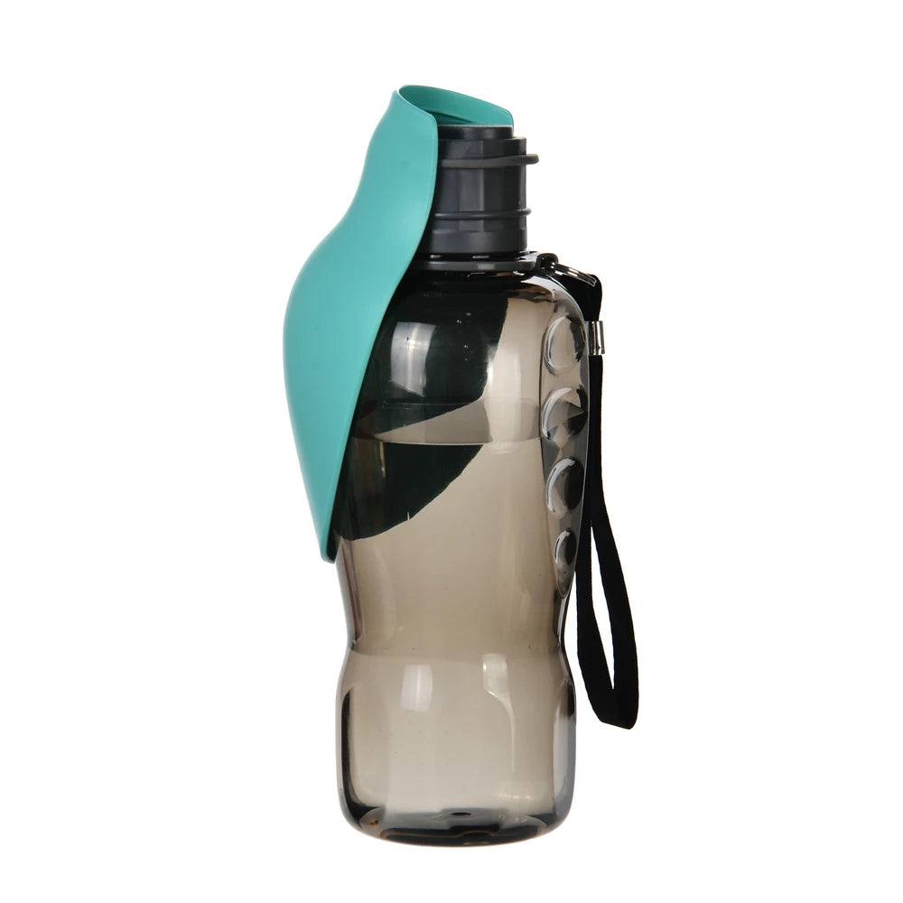 Gourde pliable pour chien 800ml - Distributeur d'eau portable pour promenade et voyage, anti-fuite