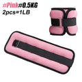 Poids de cheville et poignet réglables - Lestés 0,5-1kg, paire, sangle ajustable pour course et fitness