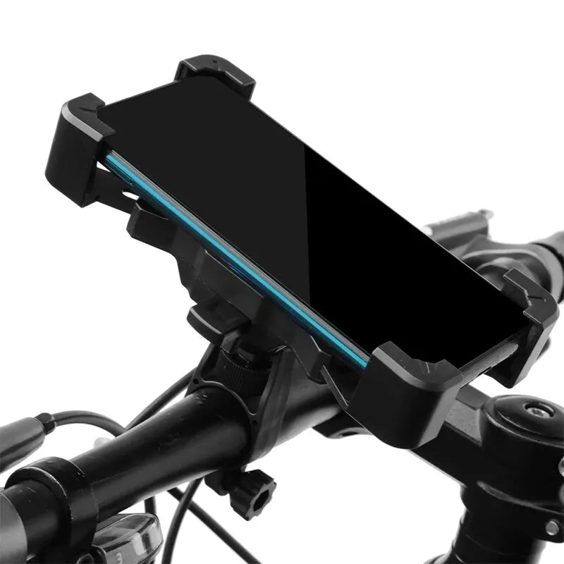 Support vélo/moto pour smartphone — rotatif 360°, antichoc, clip GPS