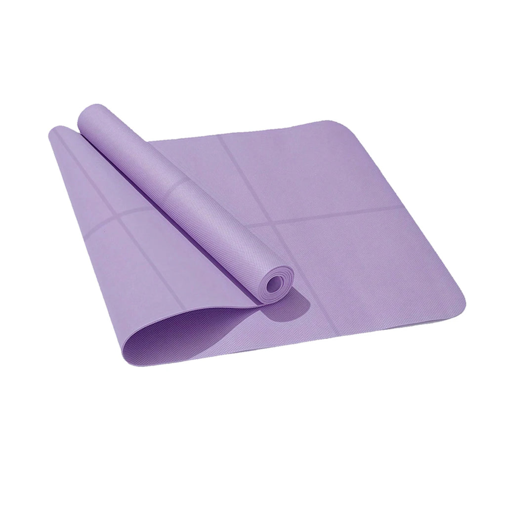 Tapis de yoga sportif en EVA - Confortable, 4mm d'épaisseur, pour yoga, pilates et gymnastique