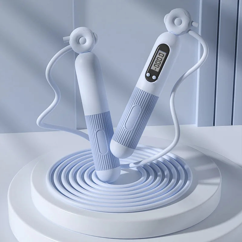 Corde à sauter avec compteur électronique - Fitness et cardio réglable