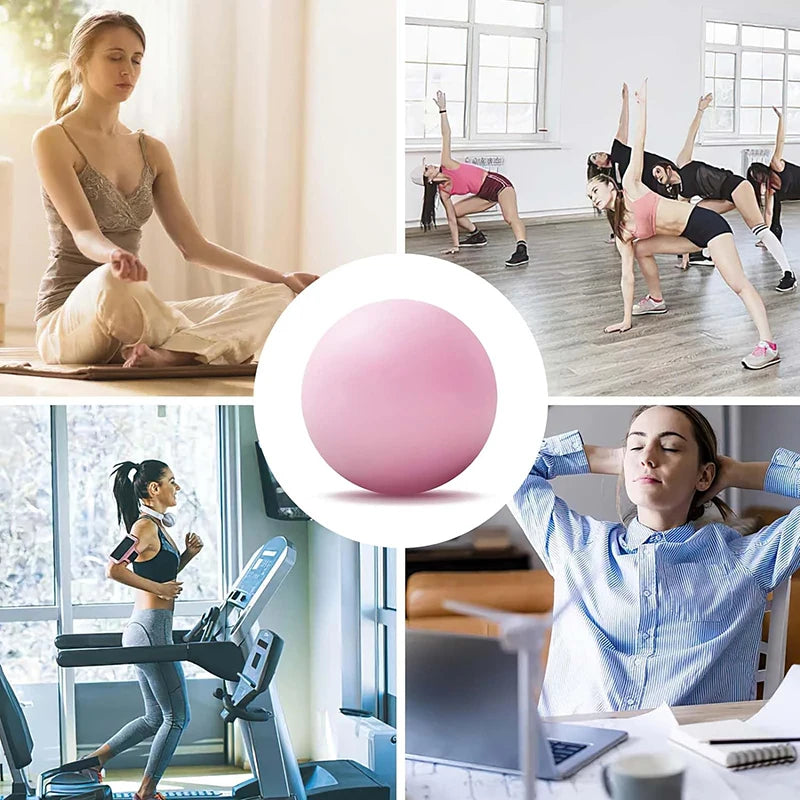 Balle de massage fascia - Relaxation musculaire épaules, cou, dos, pieds, yoga et fitness