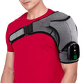 Ceinture chauffante électrique pour épaule - Massage, chaleur LED réglable, soulagement des douleurs