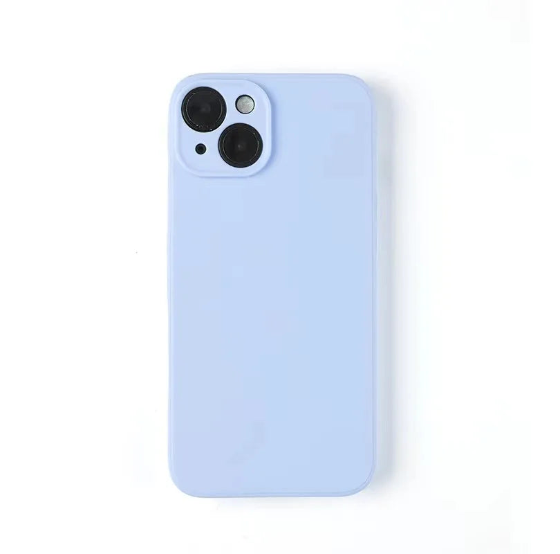 Coque silicone liquide - coloris pastel, toucher doux