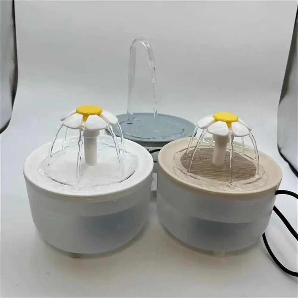 Fontaine à eau pour chat - Distributeur automatique avec filtre, USB, silencieux