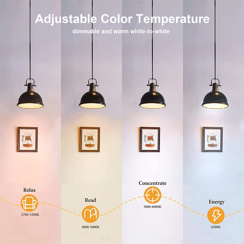 Ampoule LED connectée WiFi/Bluetooth - 16 millions de couleurs, application Tuya