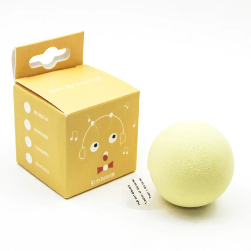 Balle interactive pour chat - Jouet électrique à la cataire avec son