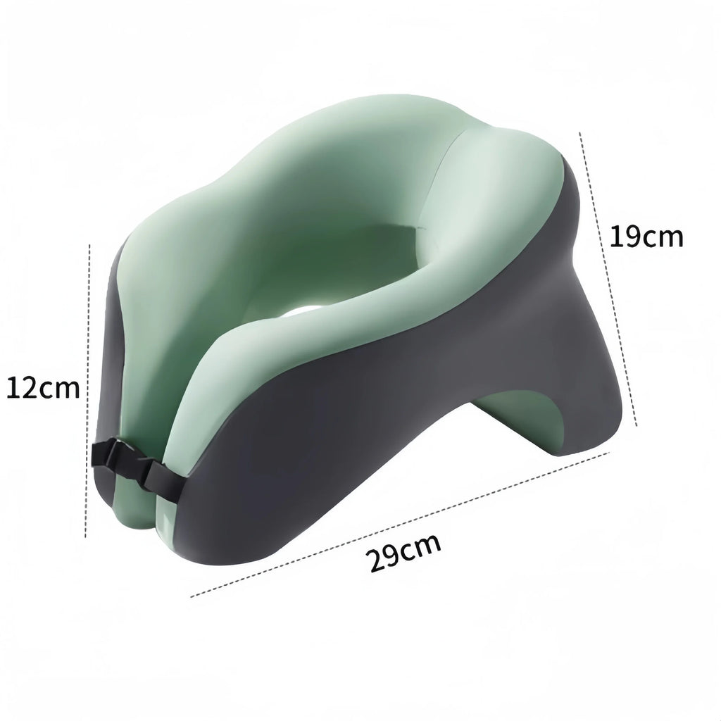 Oreiller de voyage cervical en U - Mousse à mémoire de forme, support de tête ergonomique