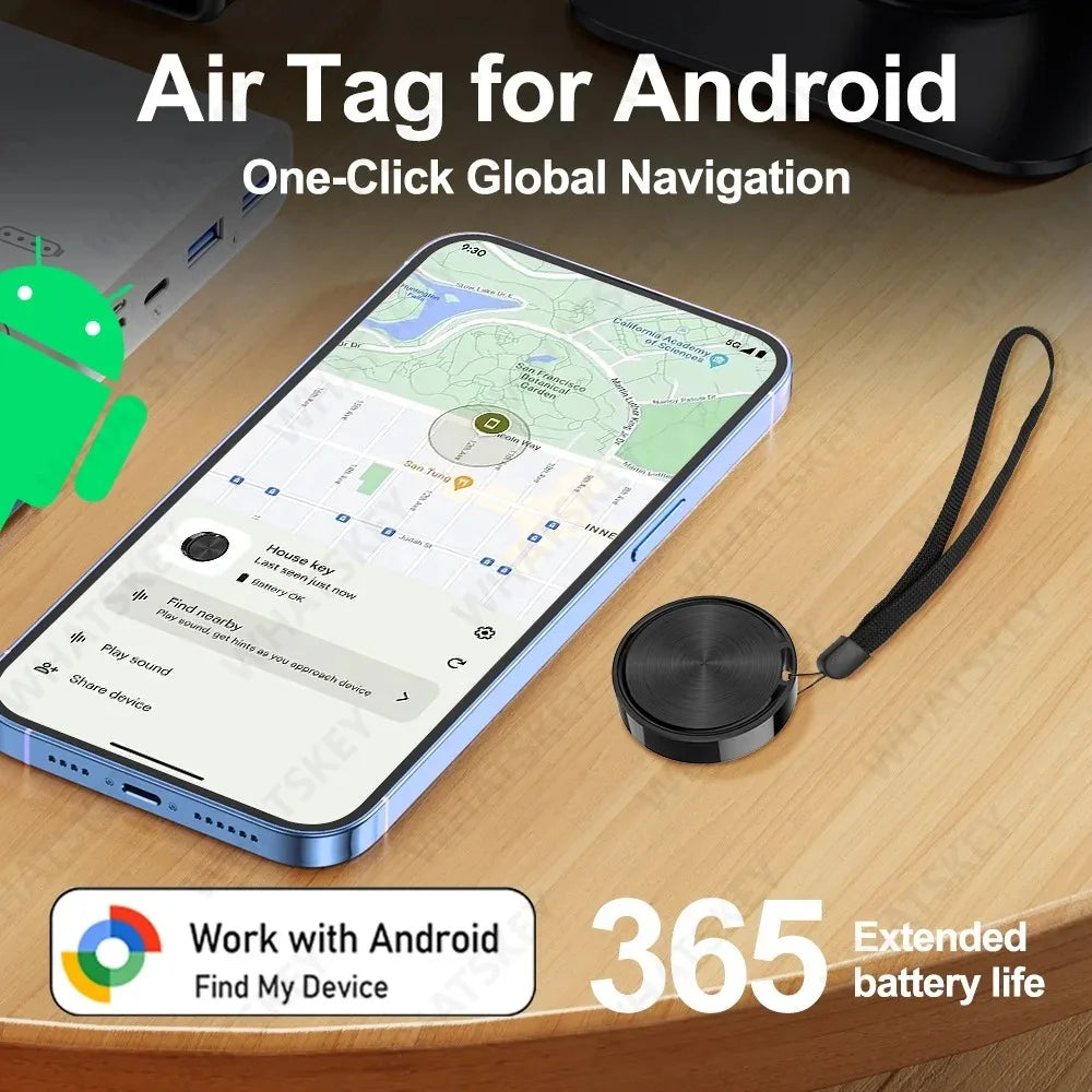 Traceur Bluetooth anti-perte — compatible Android / Google Find My