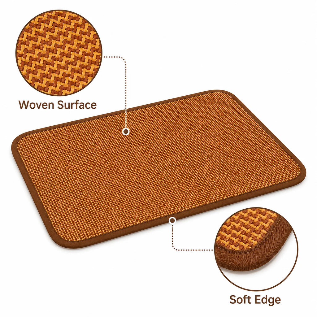 Tapis rafraîchissant pour chien et chat - Coussin respirant effet froid, été, niche et panier