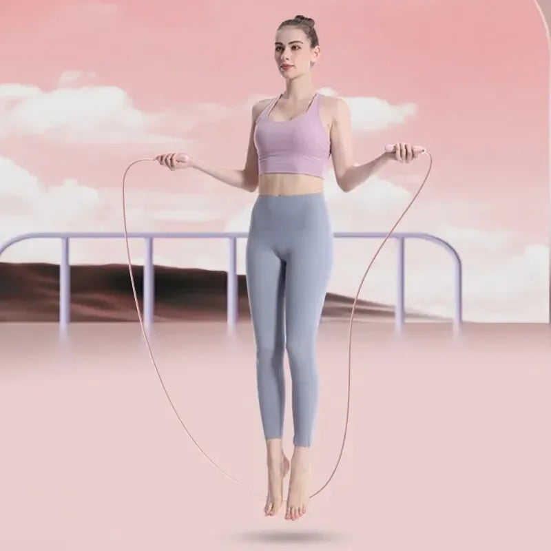 Corde à sauter avec compteur électronique - Fitness et cardio réglable