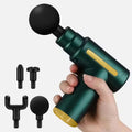 Pistolet de massage fascia portatif - Masseur musculaire USB 6 niveaux d'intensité