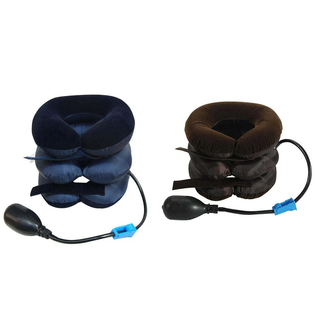 Attelle de traction cervicale gonflable - Soutien pour le cou, soulagement des douleurs