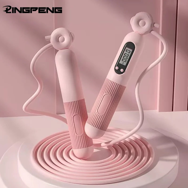 Corde à sauter avec compteur électronique - Fitness et cardio réglable
