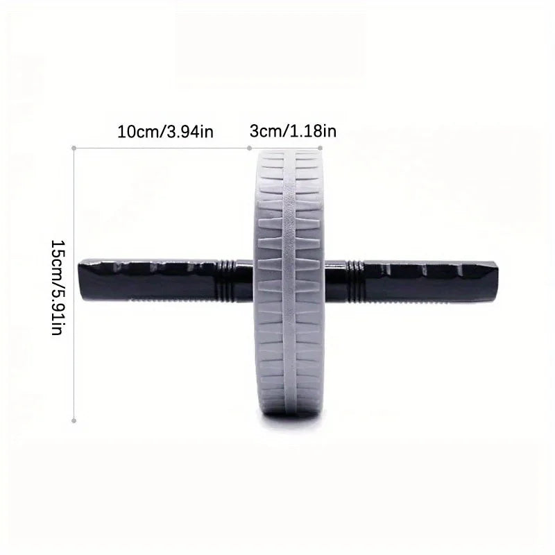 Roue abdominale renforcée (ab roller) - Antidérapante, musculation abdos à domicile