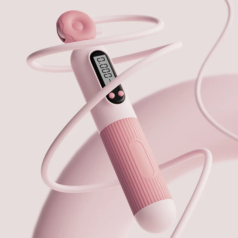Corde à sauter avec compteur électronique - Fitness et cardio réglable