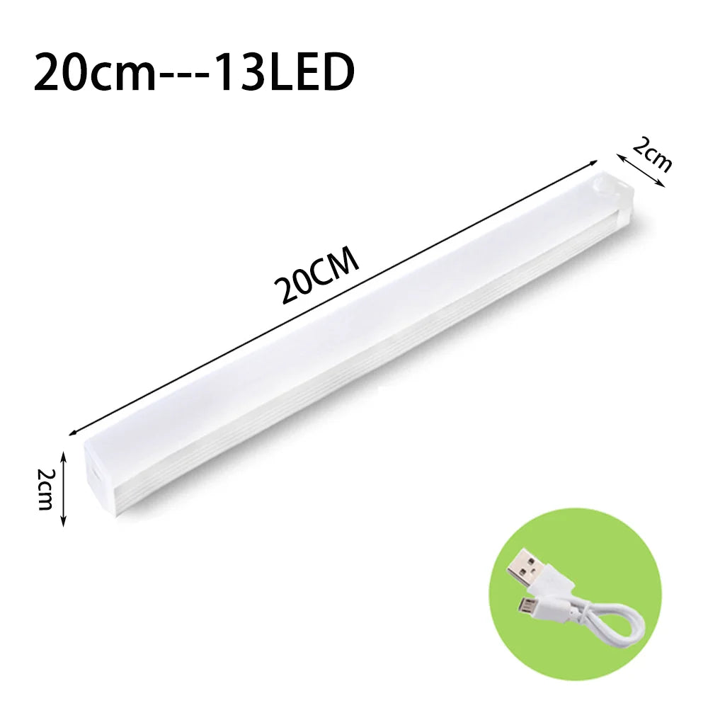 Veilleuse LED à détecteur de mouvement — USB-C rechargeable, sans fil