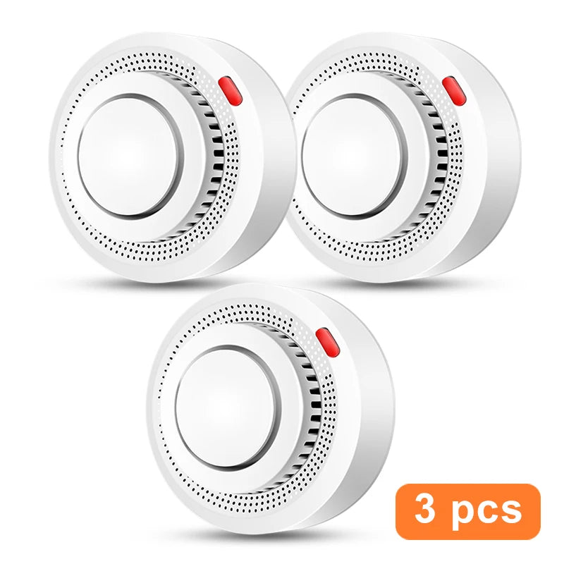 Détecteur de fumée intelligent WiFi - Protection incendie, alarme 85dB, application Smart Life