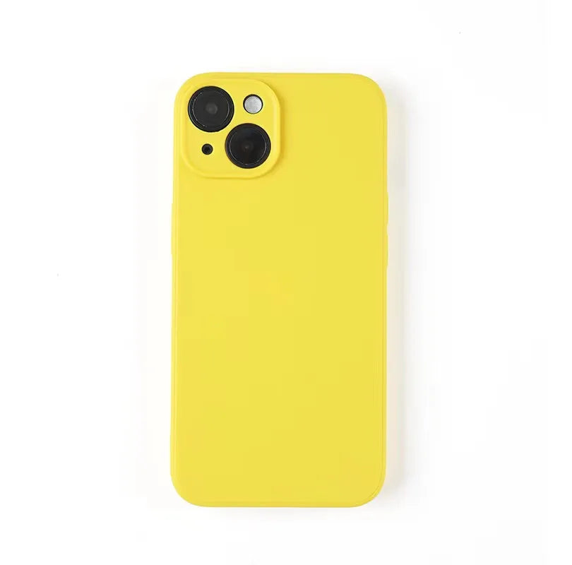 Coque silicone liquide - coloris pastel, toucher doux