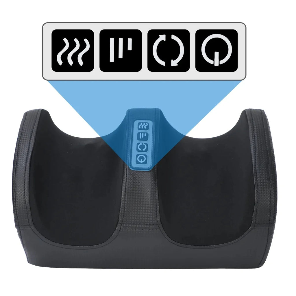 Masseur de pieds électrique Shiatsu chauffant - Relaxation profonde
