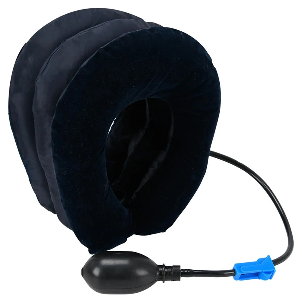 Attelle de traction cervicale gonflable - Soutien pour le cou, soulagement des douleurs