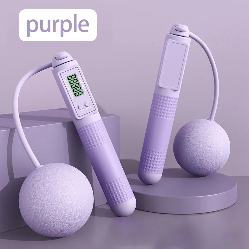 Corde à sauter avec compteur électronique - Fitness et cardio réglable