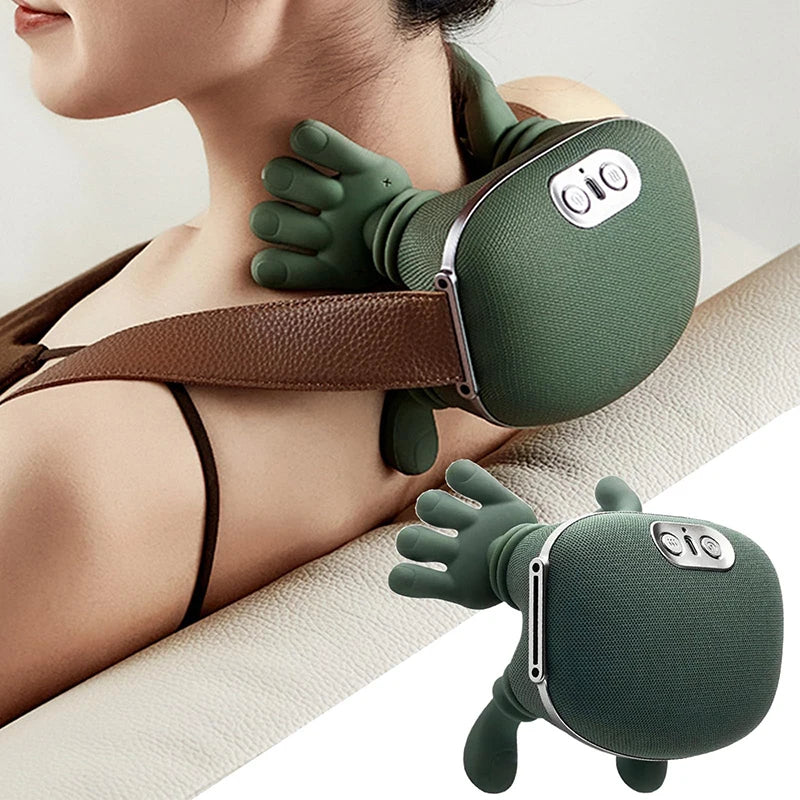 Masseur cou/épaules électrique Bionique N7 — chaleur et malaxage, sans fil