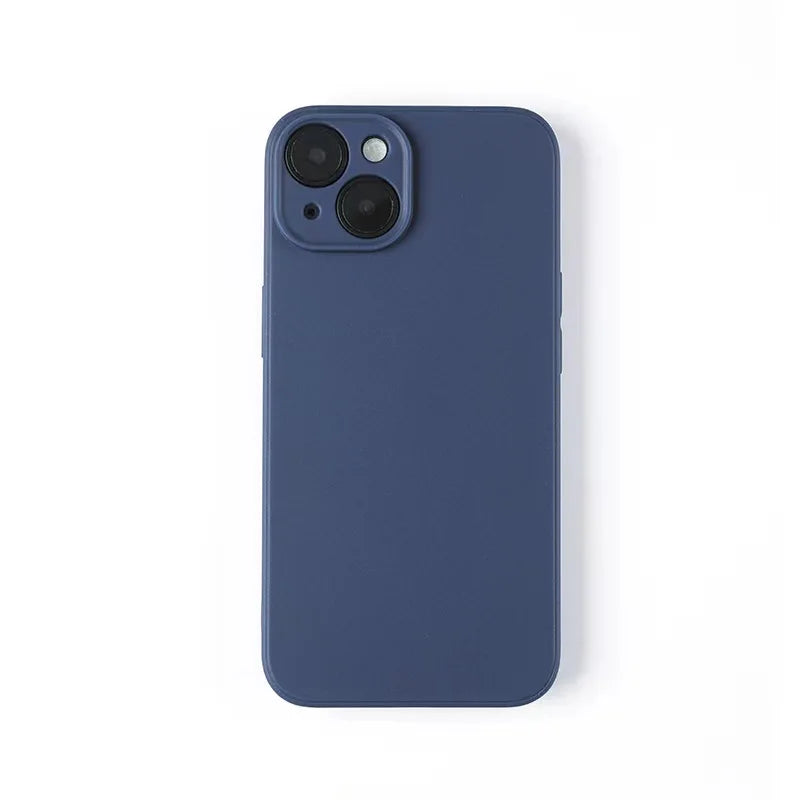 Coque silicone liquide - coloris pastel, toucher doux