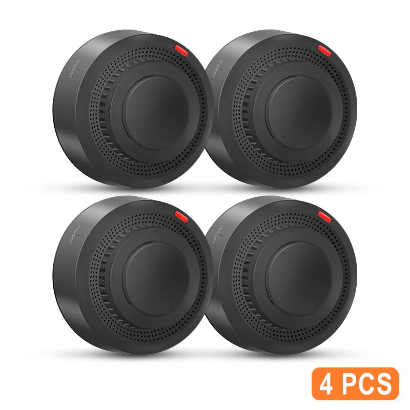 Détecteur de fumée intelligent WiFi - Protection incendie, alarme 85dB, application Smart Life