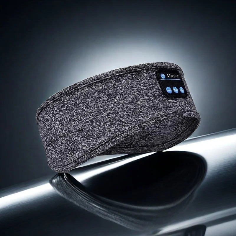 Bandeau de sommeil Bluetooth sans fil - Masque musical pour les yeux, casque sport pour yoga et course